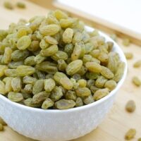Afghani Seedless Green Raisin - Kishmish Round | Afghani Kishmish | Dry Fruit