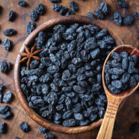 Afghani Black Raisin With Seeds | Kali Kishmish | Dry Fruit